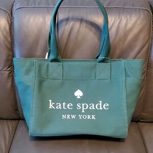 Kate Spade Green Tote Bag